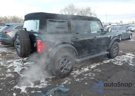 2023 Ford Bronco Big Bend z USA, uszkodzony, nr VIN 1FMEE5BP0PLB81104